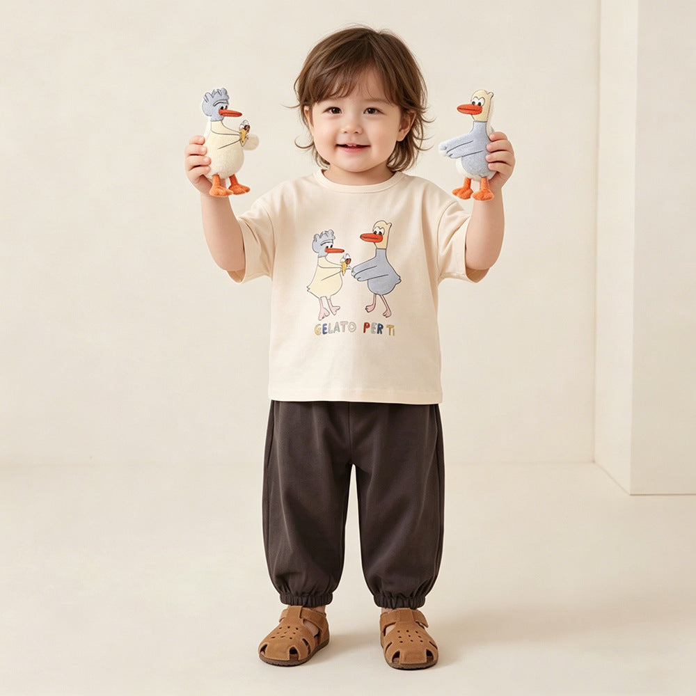 Baby Short Sleeve Casual T-Shirt