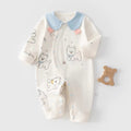 Baby jumpsuit Spring and Autumn pure cotton baby long sleeved clothes