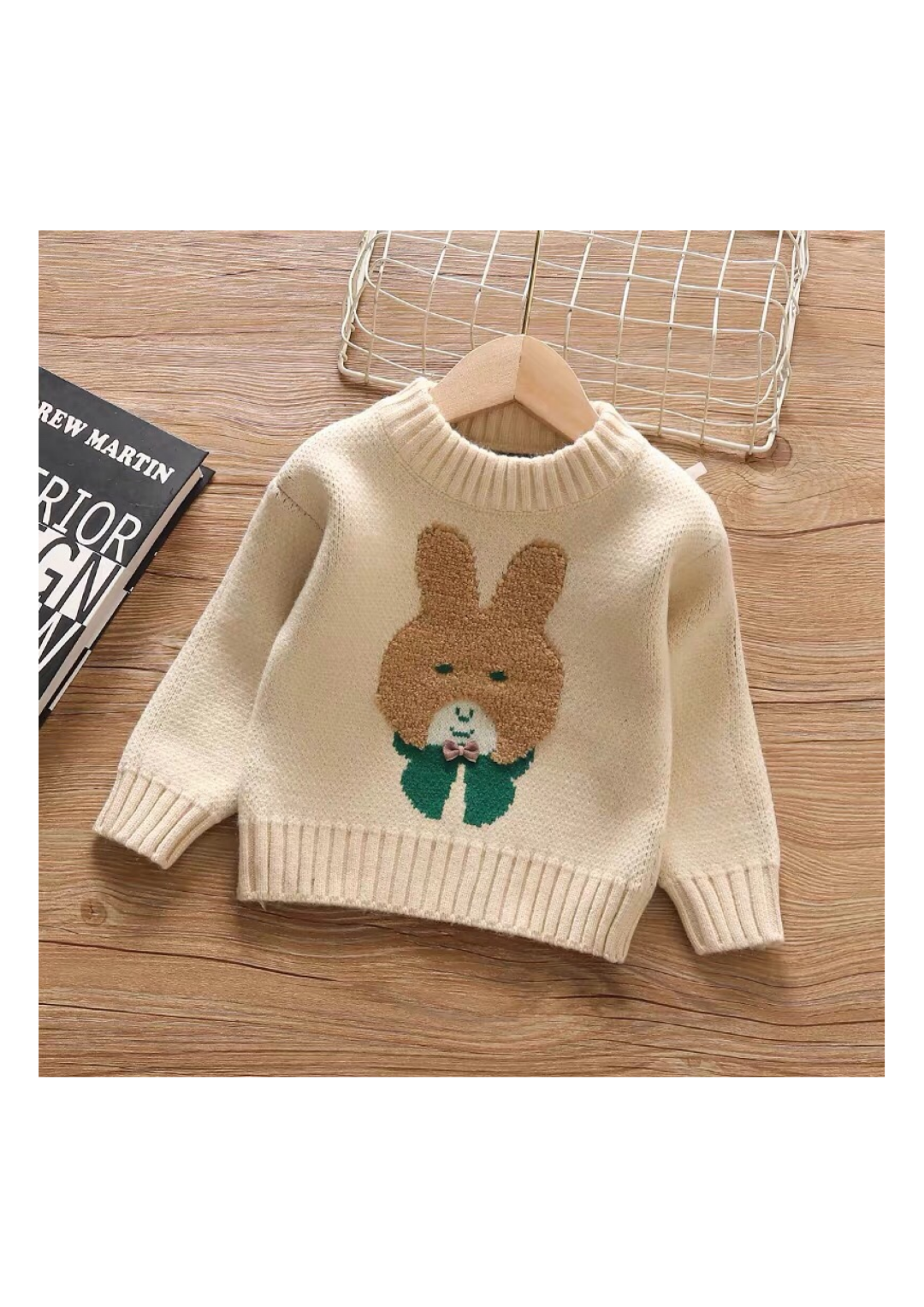 Kids Bunny Rabbit Knit Sweater | $3.80/unit | MOQ 24