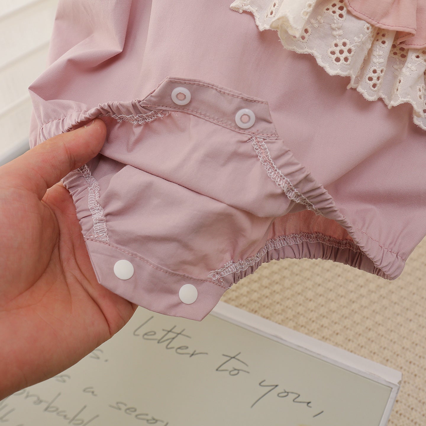 Baby Sleeveless Dress Romper, Baby One-Piece Clothes