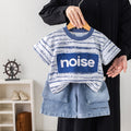 Baby summer short sleeved two-piece set