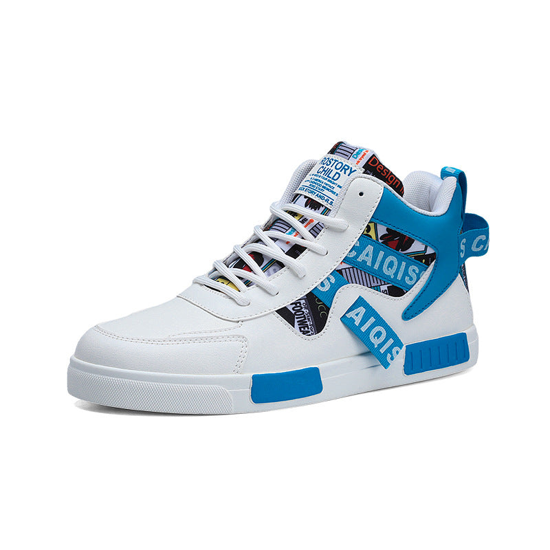 Men's High Top Casual Sneakers – Outdoor Sports Board Shoes