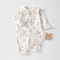Onesie with Peter Pan Collar,Baby Bodysuit