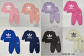 Kids 2-Piece Logo-Print Sweatshirt & Jogger Pants Set – Assorted Colors | $11 Per Set | MOQ 12