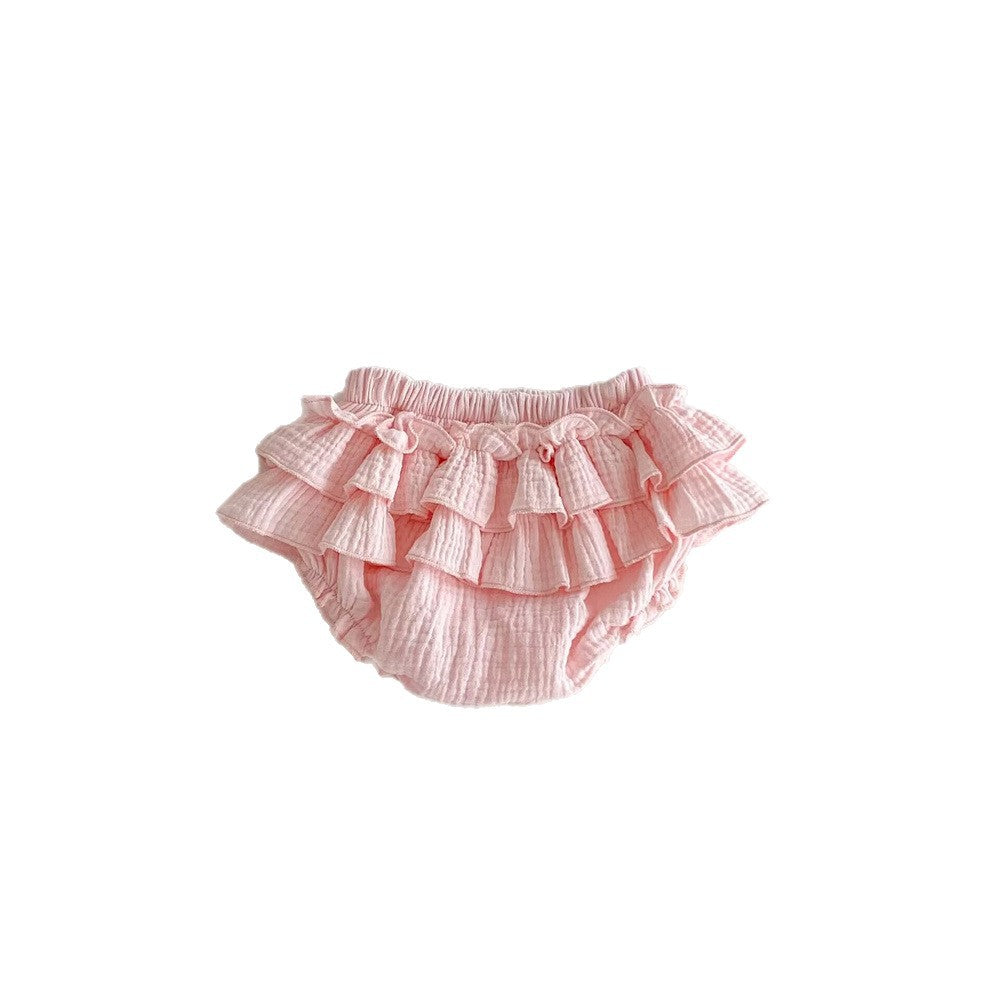 Baby girl lace skirt pants