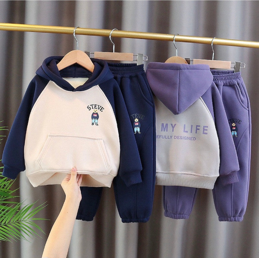 Children's Hooded Sweatshirt Set | $6 Each | MOQ 50 | Code MIX-GB-216