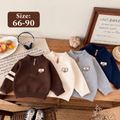 Baby Half-Zip Knit Sweaters Wholesale | $5.50/Unit | Pack 5 or 12 | Size 66-90 | Code Mix-GC-147