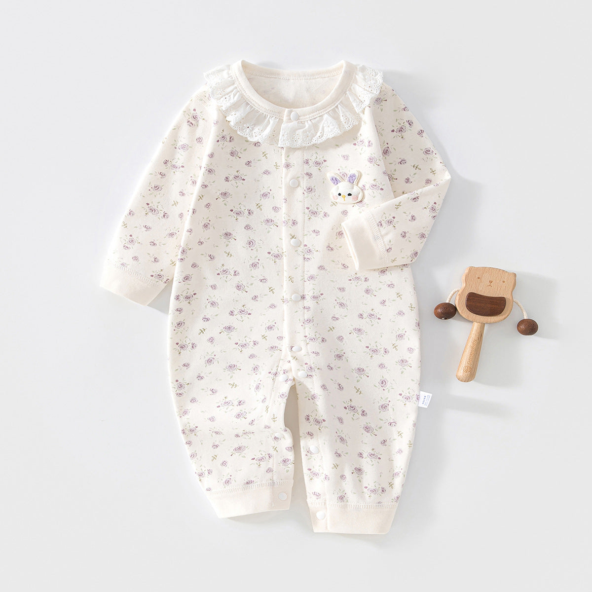 Baby  Onesie Baby Winter Base Layer Sleepwear Pure