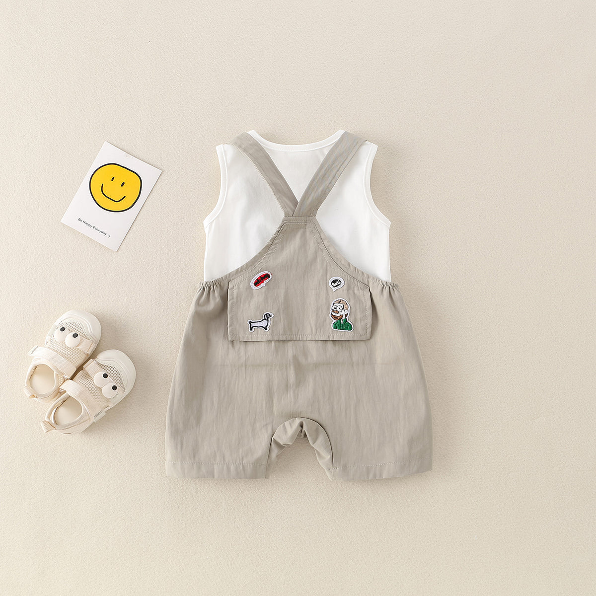Clothing Baby Lightweight Overalls Separated Set