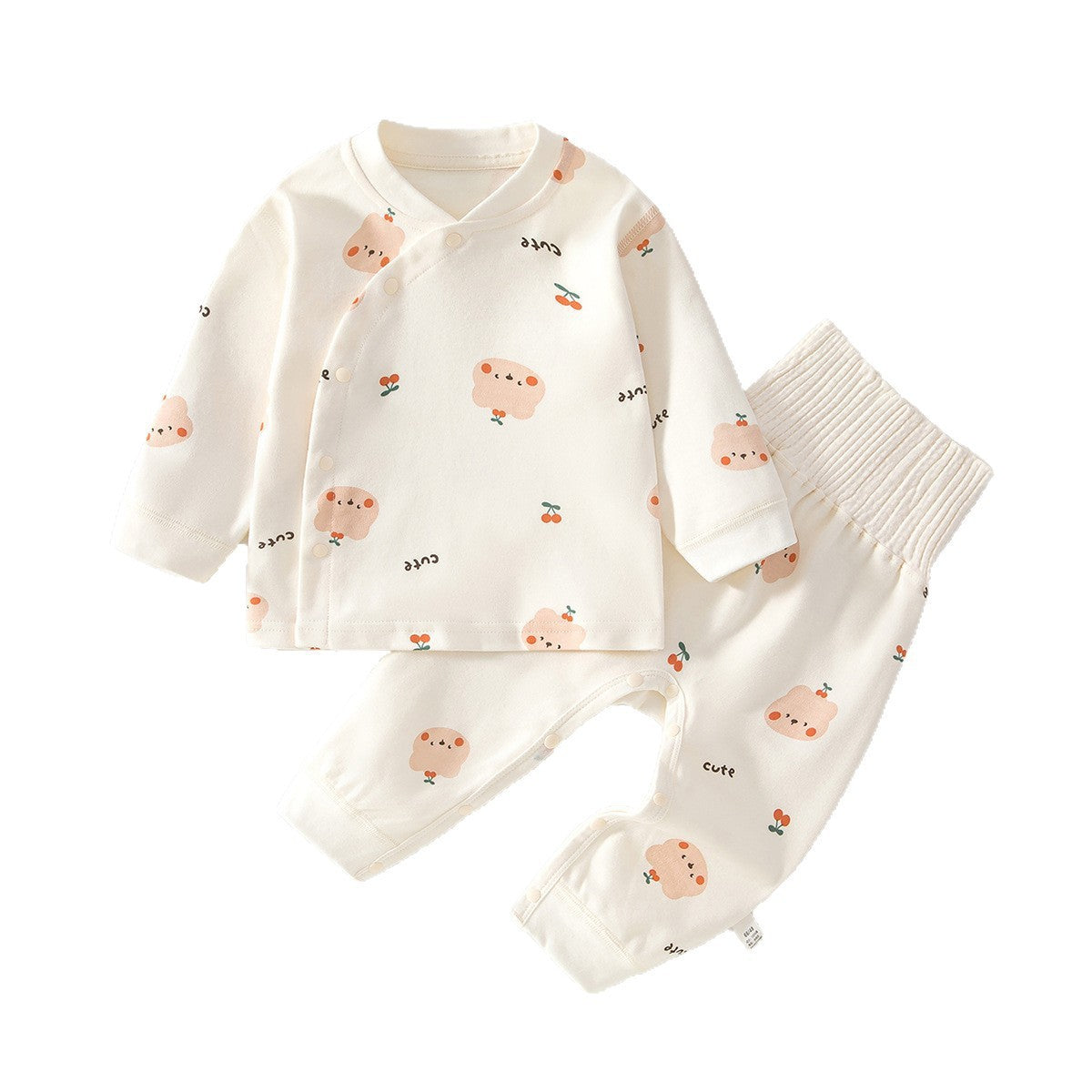 Baby  Long Sleeve Separated Sleepwear Set