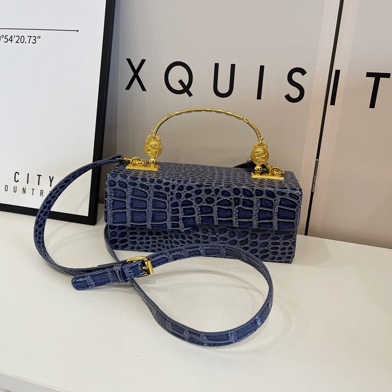 Women's Lacquer Leather Shoulder Bag – Versatile Crossbody