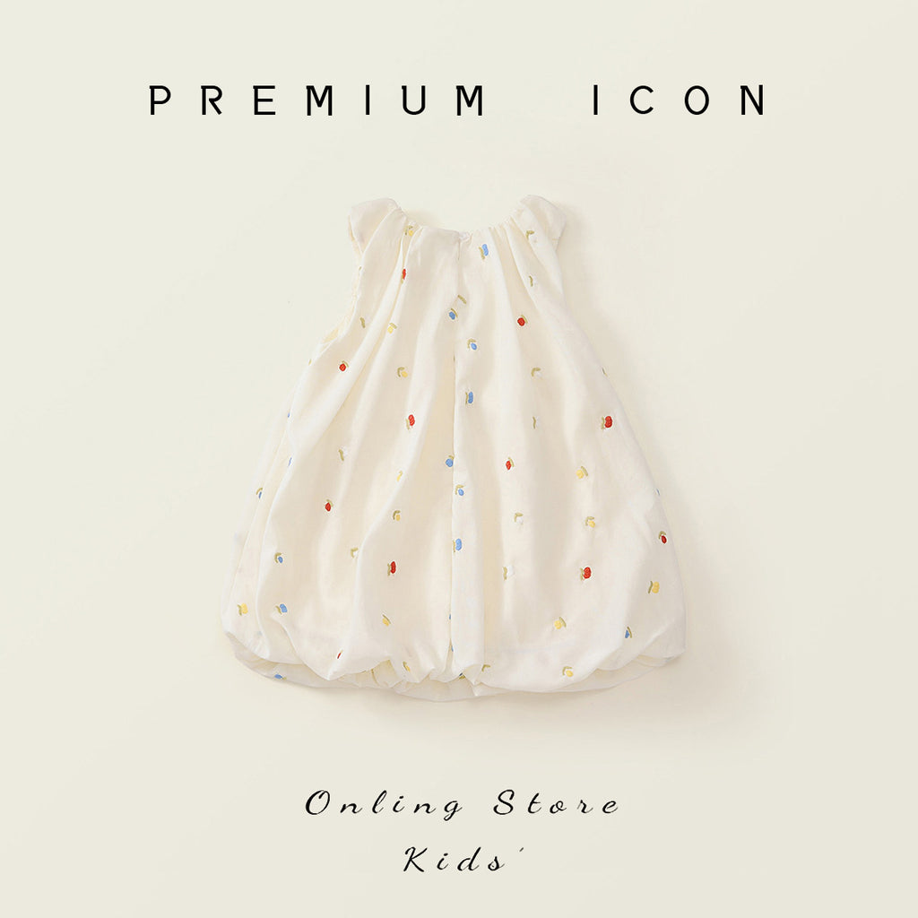 Baby Princess Dress Children's Sleeveless Bloom Dress