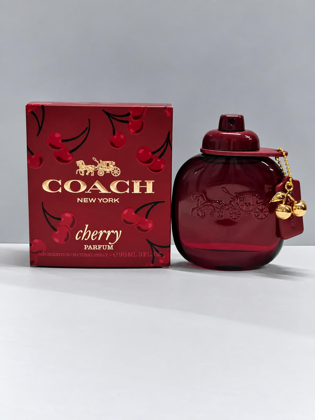 Coach Cherry Parfum 3 oz (90 mL) - 12-Bottle Lot | $55/Bottle wholesale price