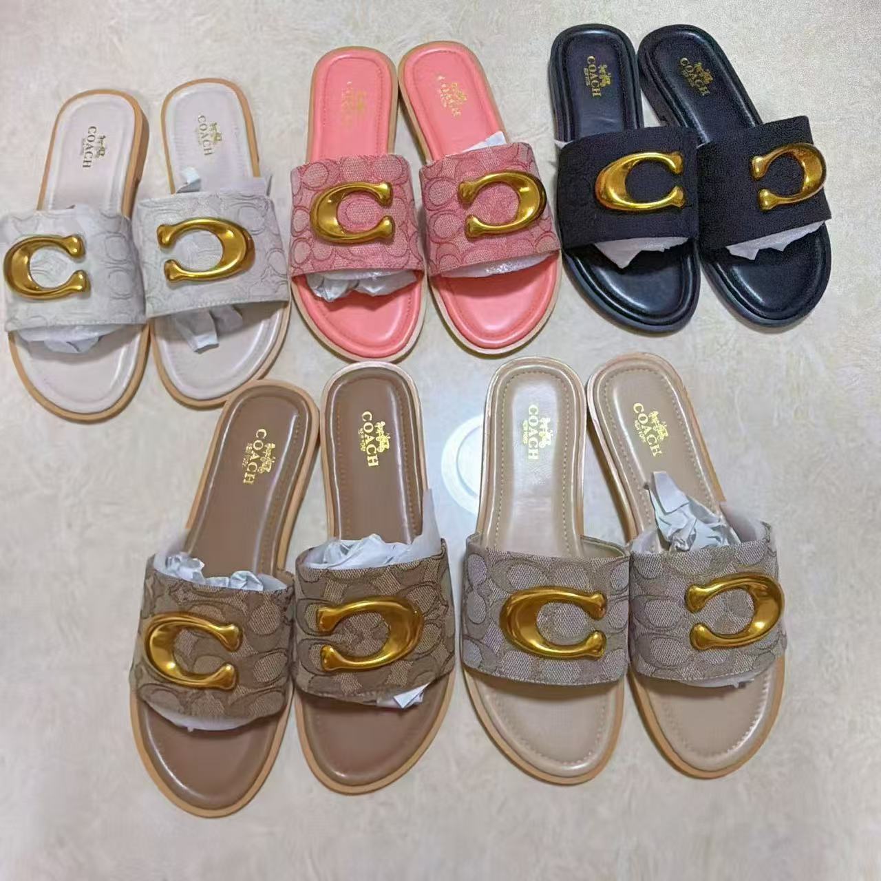 Luxe Step Flat Sandals for Women – Wholesale | $14.88/Pair | Sizes 37-42 | MOQ 10 Per Color
