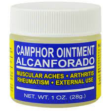 CAMPHOR OINT 1oz (Unguento Alcanforado 1oz) /MOQ 72/