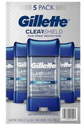 GILLETTE DEOD GEL COOL WAVE 108gm 5-PK /MOQ 5 / 1 pack $47