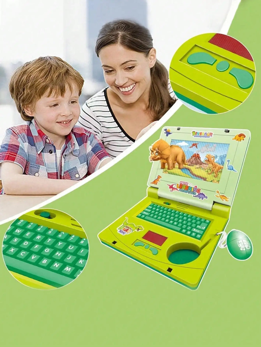 KidTech™ Play Laptop 💻✨ — Learn, Explore & Pretend