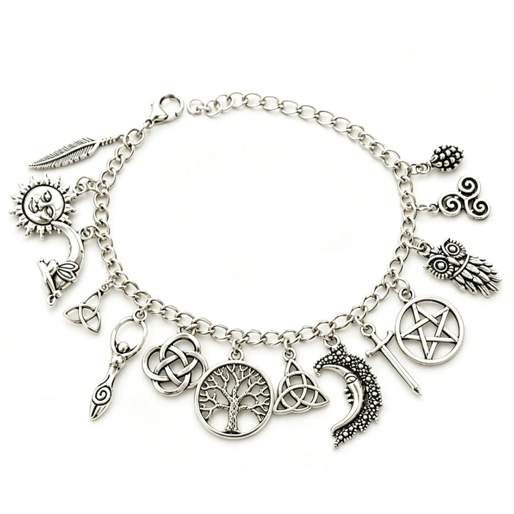 MoonMyst™ Charm Bracelet 🌙✨ — Celestial Magic on Your Wrist