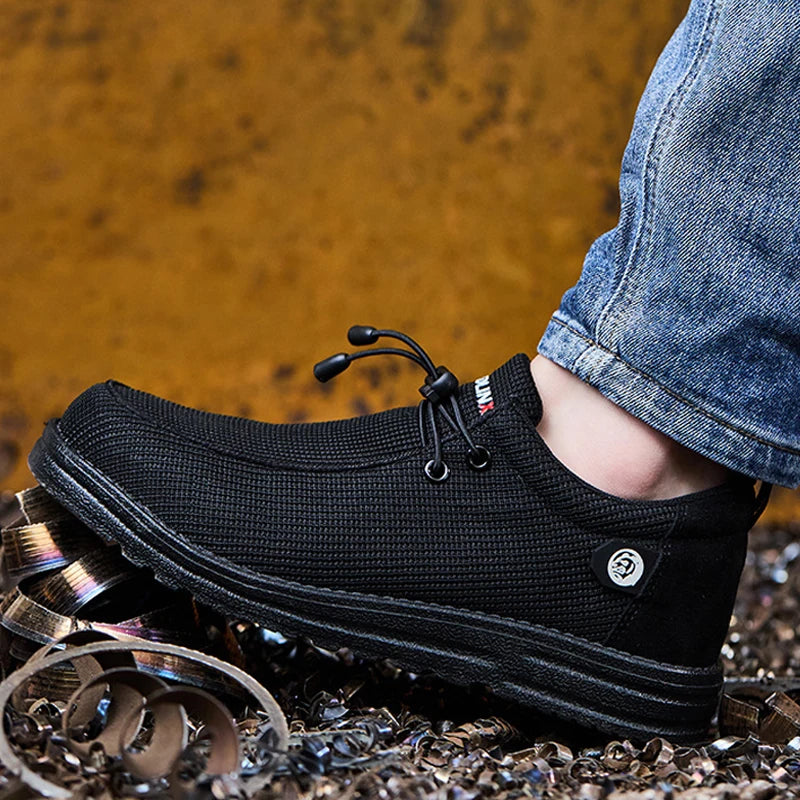 IronStride™ Safety Sneakers 🔩👟 — Puncture-Resistant Protection