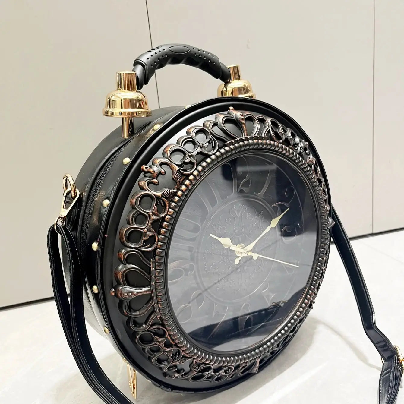 TimeLuxe™ Clock Bag ⏰👜 — Timeless Fashion, Everyday Elegance