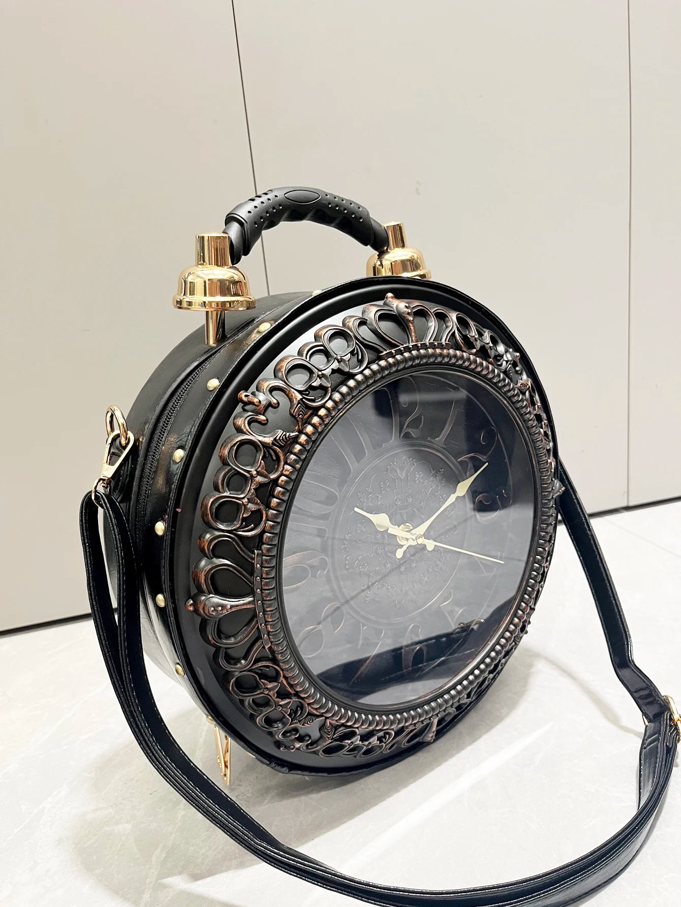 TimeLuxe™ Clock Bag ⏰👜 — Timeless Fashion, Everyday Elegance