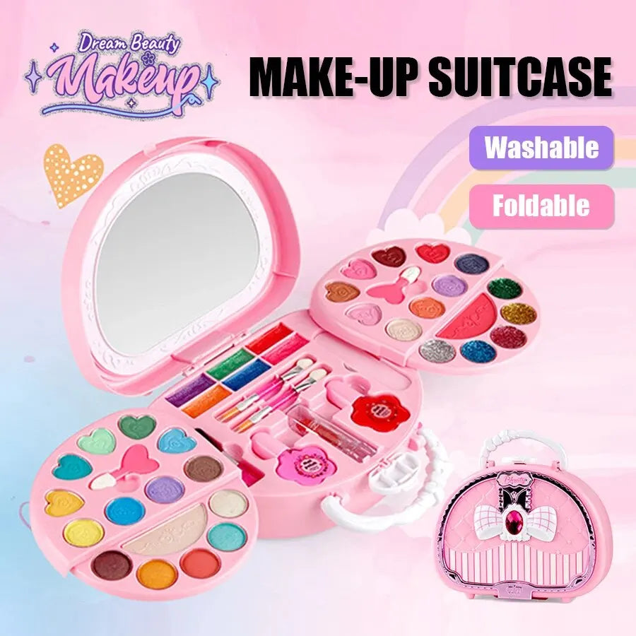 GlamMini™ Makeup Set 💄🎀 — Fun, Washable Pretend Play