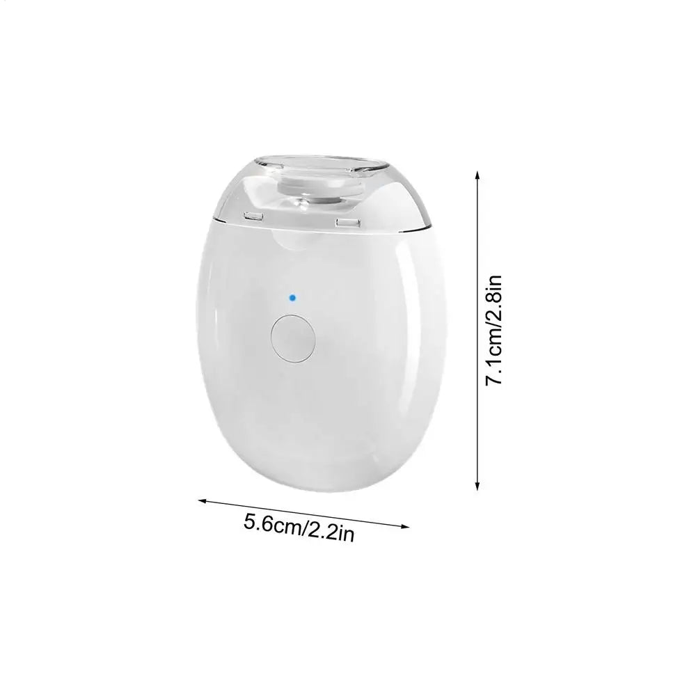 2in1 Electric Nail Clipper Cutter with LED Light Anti-Pinch Automatic Nail Grinder Trimmer for Baby Mini Manicure Tool Nail Care