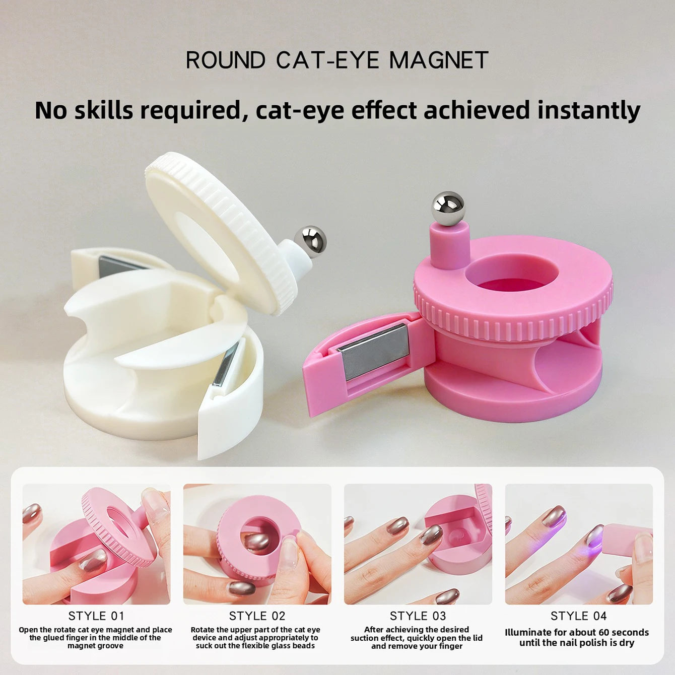 CatEyePro™ Magnet Tool 💅🌟 – Create Salon-Style Nails