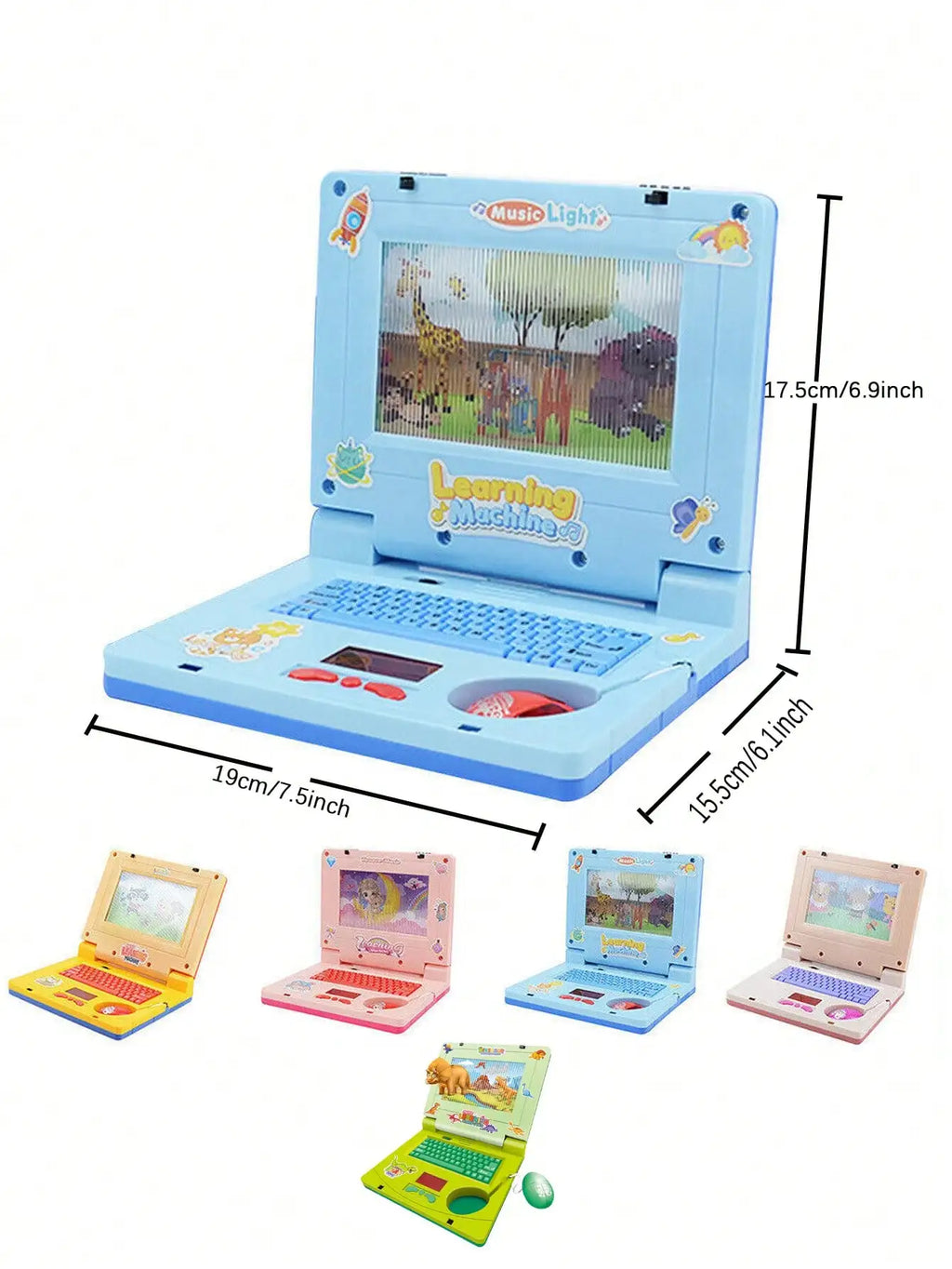 KidTech™ Play Laptop 💻✨ — Learn, Explore & Pretend
