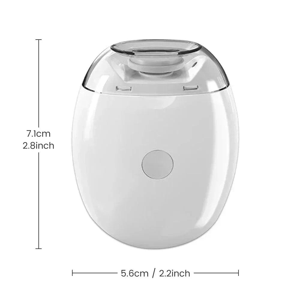 2in1 Electric Nail Clipper Cutter with LED Light Anti-Pinch Automatic Nail Grinder Trimmer for Baby Mini Manicure Tool Nail Care