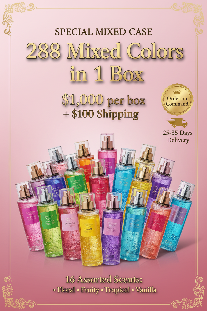 Body Mist Wholesale Flyer