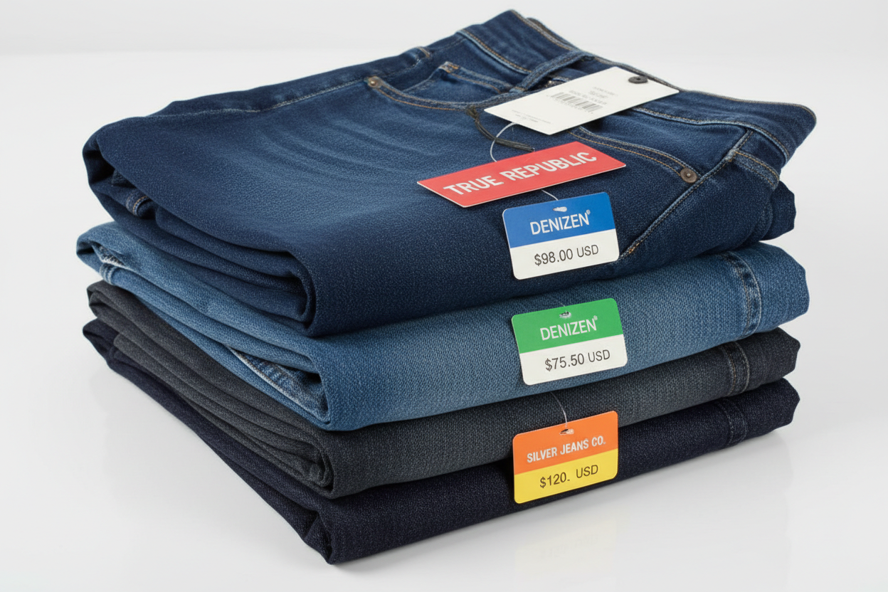 Brand Name Jeans Tags