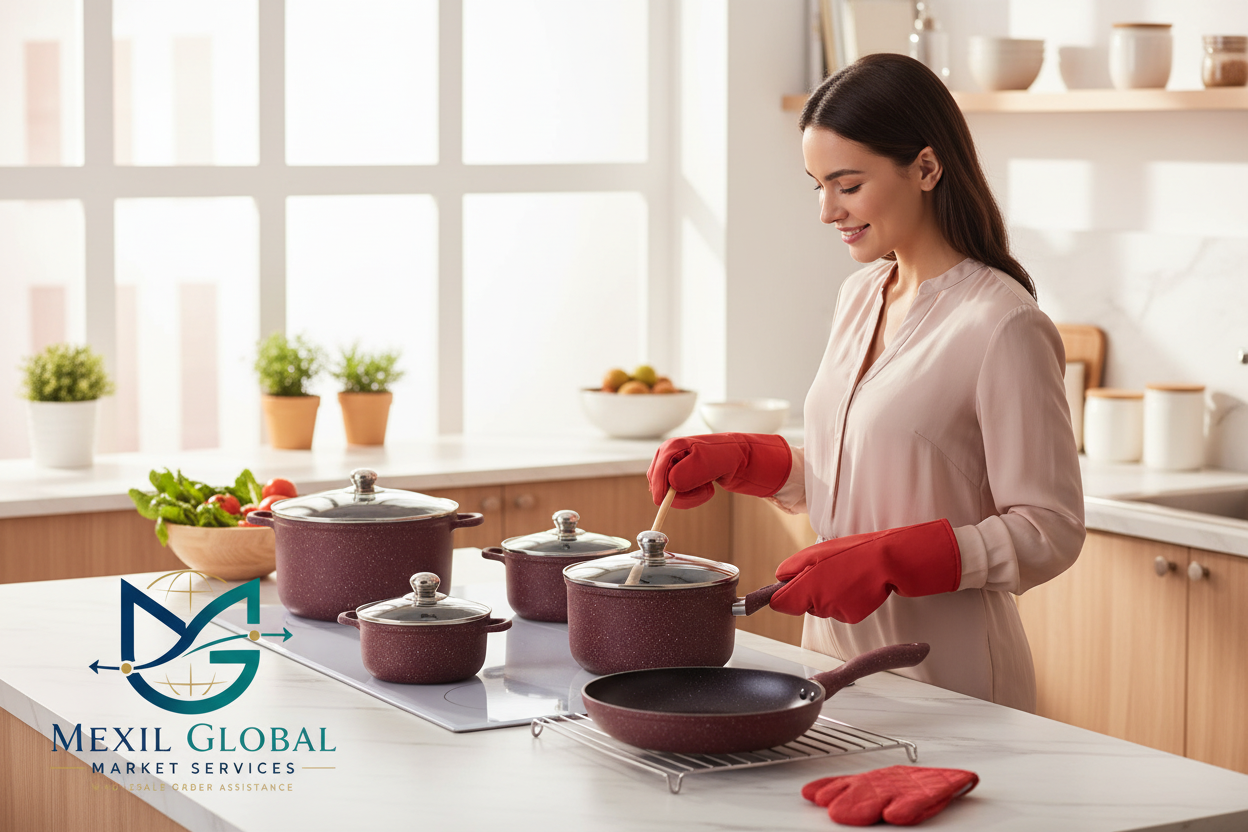 Maroon Cookware - Kitchen Lifestyle