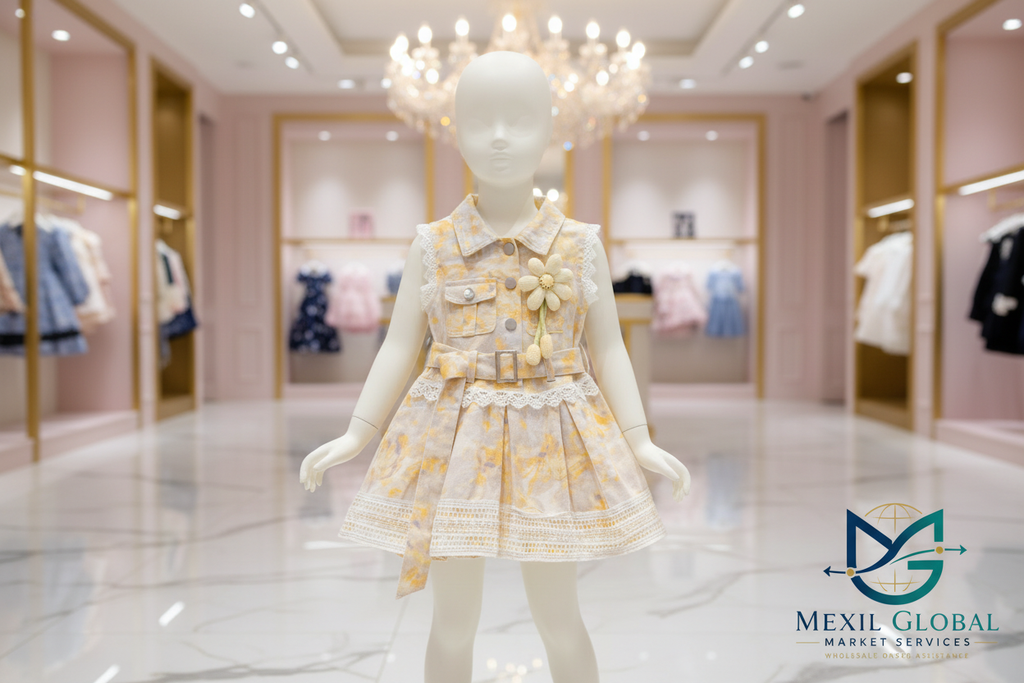 Girls Floral Set - Luxury Pink Gold Boutique