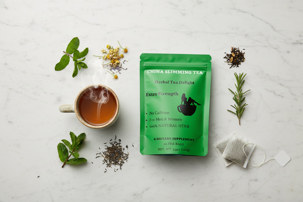 China Slimming Tea – Herbal Tea Delight Extra Strength (20 Tea Bags) | MOQ 50 | Unit Price $6.75