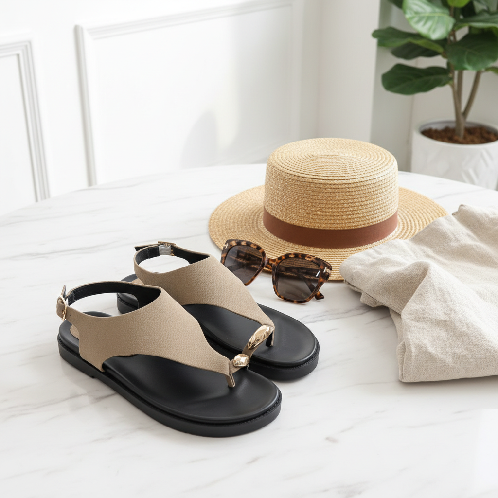Women's Wide Strap Thong Sandals Mix A-H1522 – $15.00/unit | MOQ 24