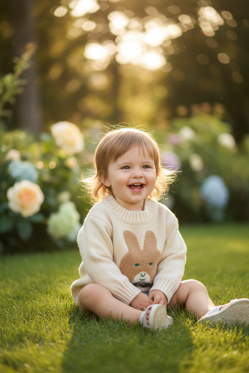 Kids Bunny Rabbit Knit Sweater | $3.80/unit | MOQ 24