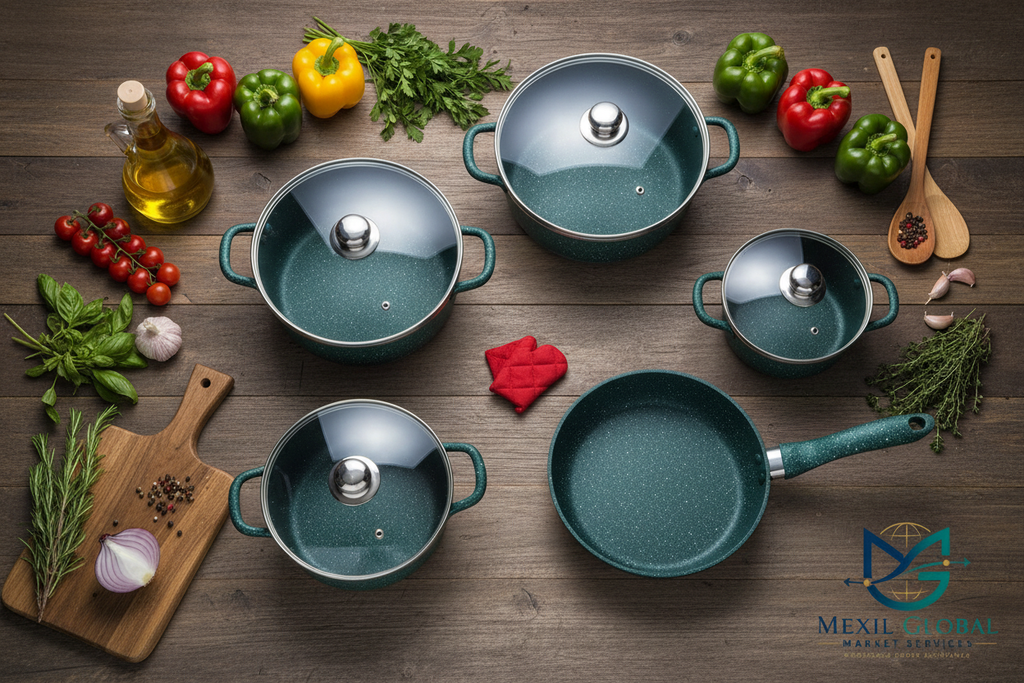 Green Cookware - Flat Lay
