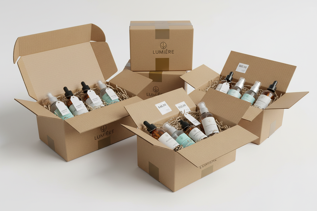 Skincare in Boxes