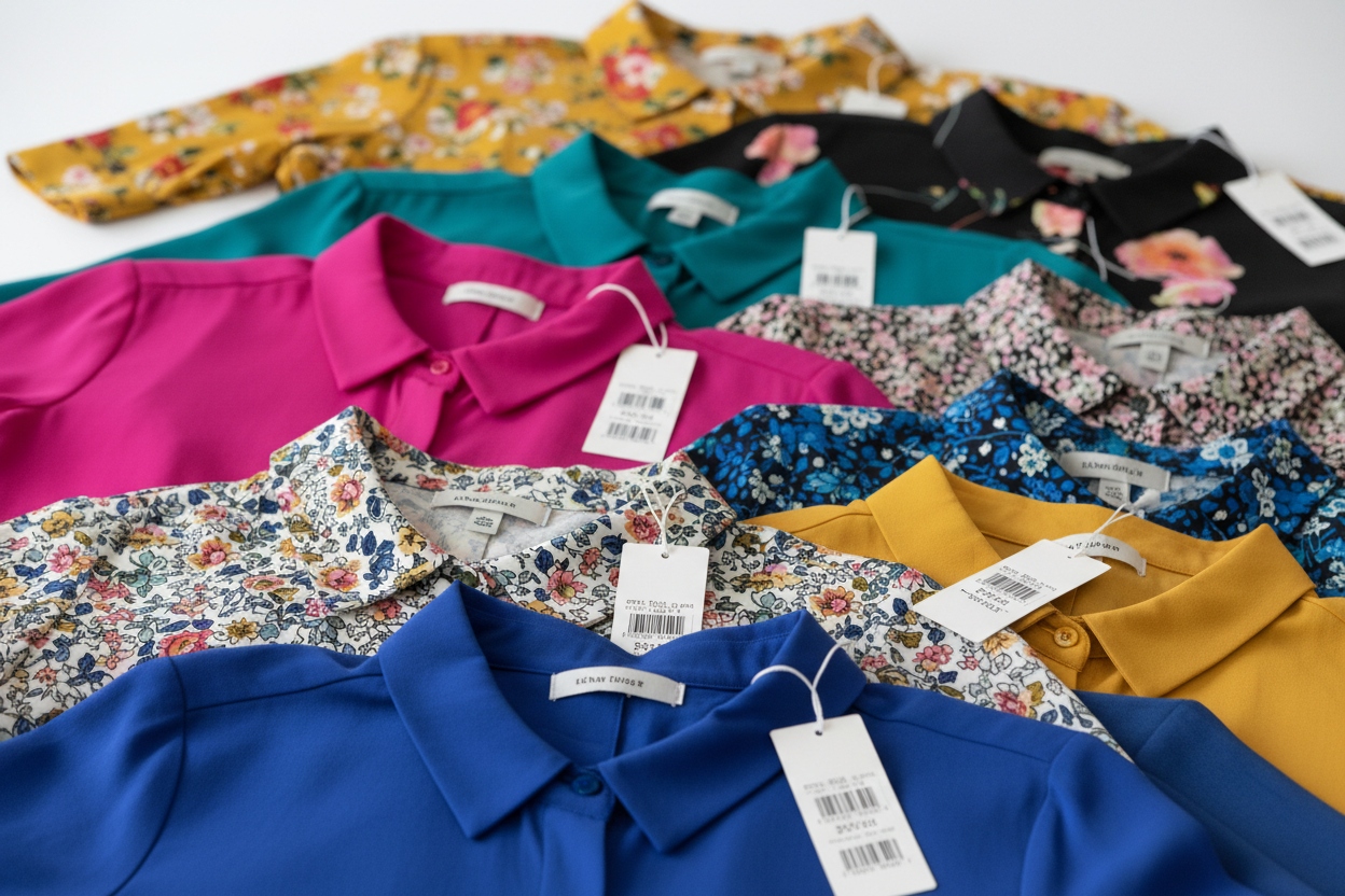 Women's Clothing Price Tags
